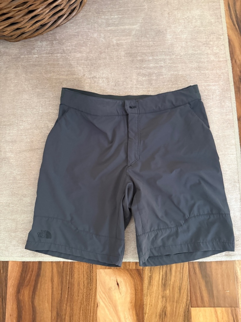 The North Face Men's Charcoal Gray Hiking Shorts